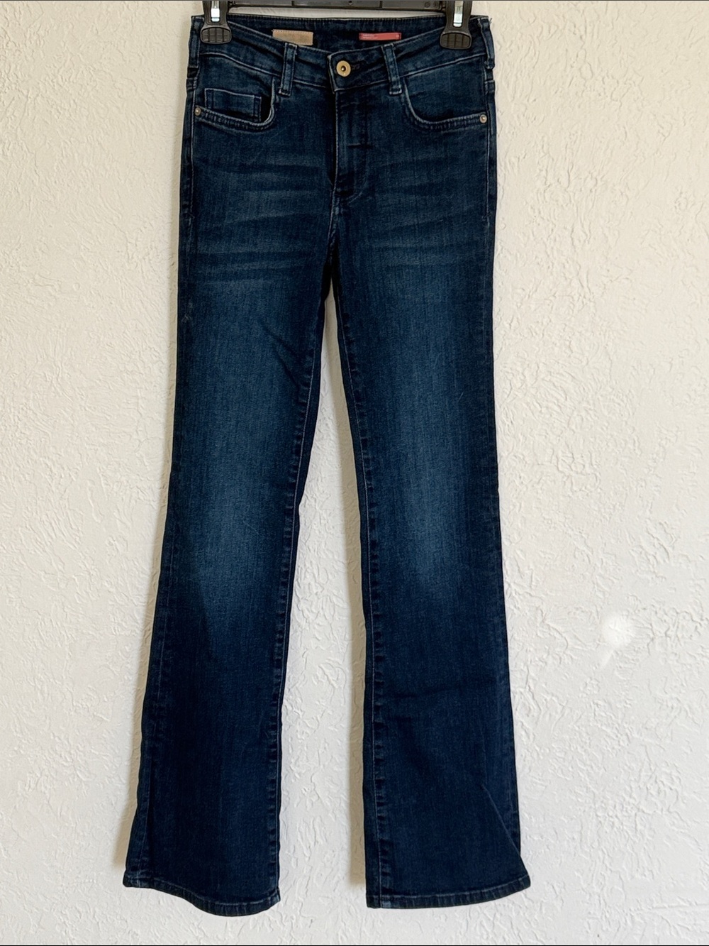 Pilcro Dark Indigo Flare Jeans size 26 EUC